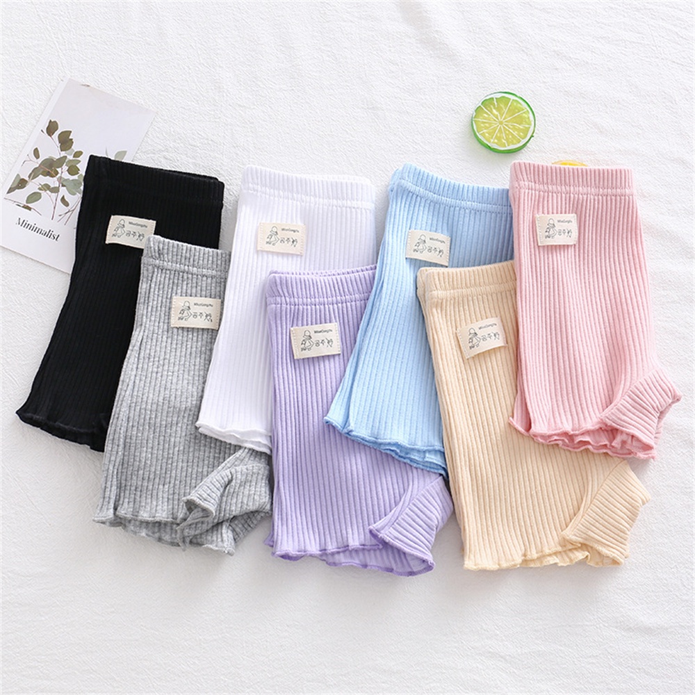 Quần bảo hộ BEAR LEADER ngắn 95% cotton thoáng khí thời trang cho bé gái 2-9 tuổi