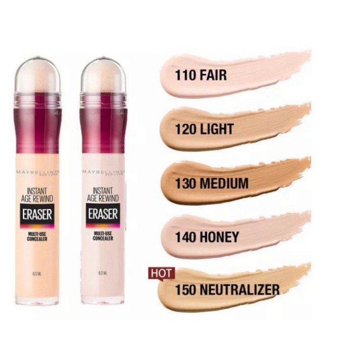 Bút Che Khuyết Điểm Đa Năng Che Phủ Hoàn Hảo Maybelline Instant Age Rewind Eraser Q84