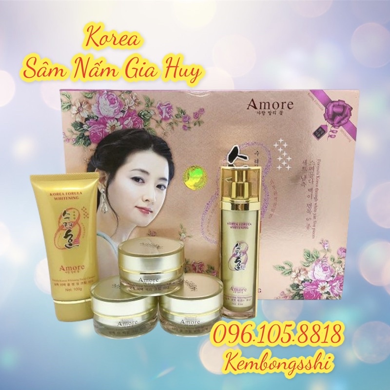 COMBO Kem Mờ Nám Tàn Nhan AMORE HÀN QUỐC