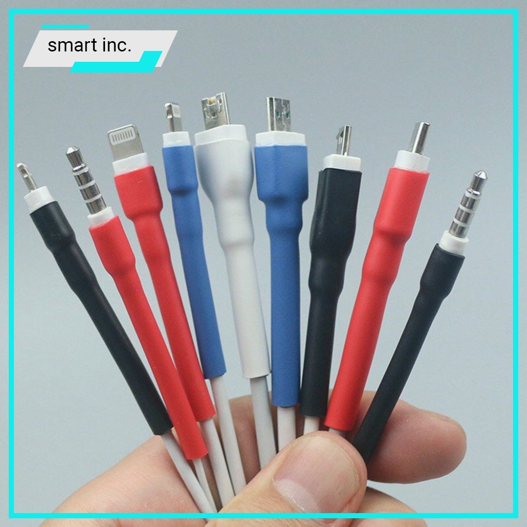 Ống Gen Co Nhiệt Nối Dây Bọc Cách Điện Ống Luồn Dây Điện Bảo Vệ Cáp Sạc