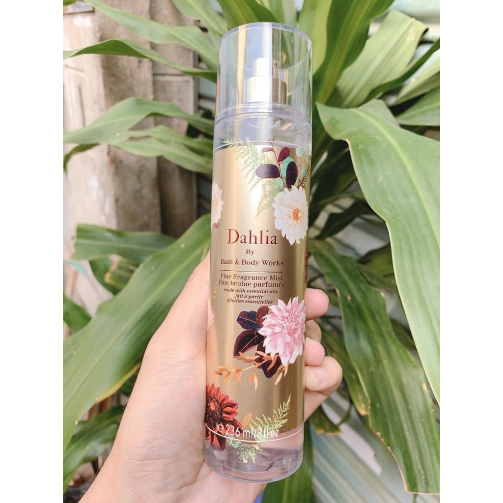 Xịt thơm Bath & Body Works - Dahlia