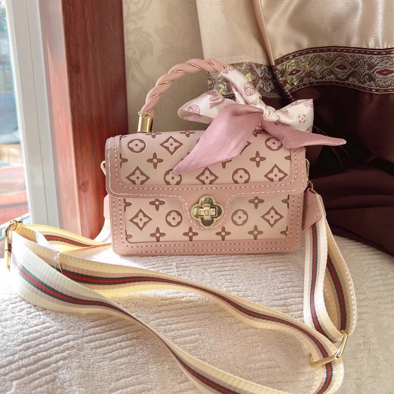 M1_Túi Xách Da PU Tự May Handmade "Có Video"