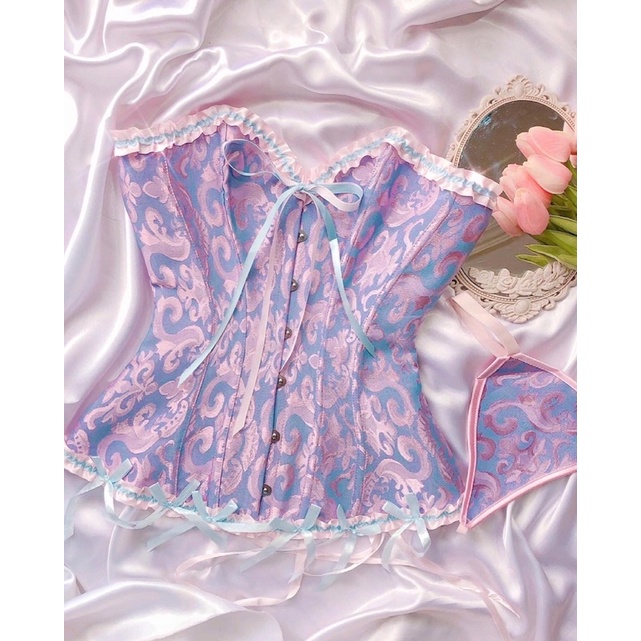 Violet Corset - Áo corset định hình form dáng siết eo đẩy ngực