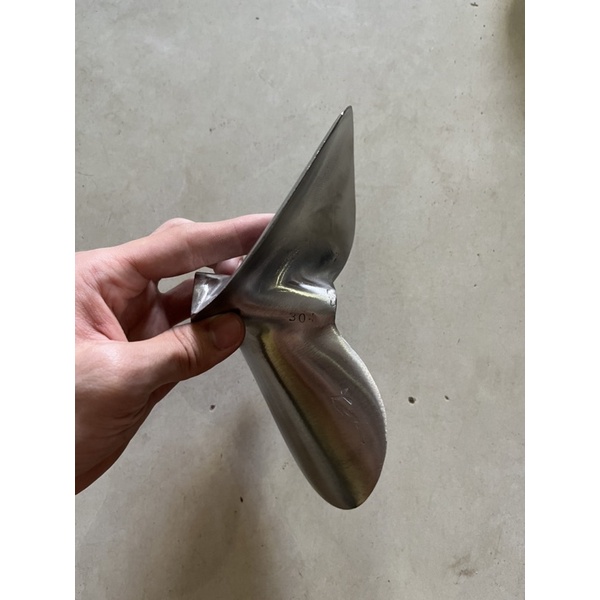 Chân vịt inox AB 11hp số 2 trái đất chân vịt 2 cánh máy xăng inox 304