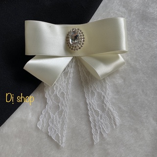 TAG CÀI NƠ SIZE TẦM 16cm ( đá bầu dục)