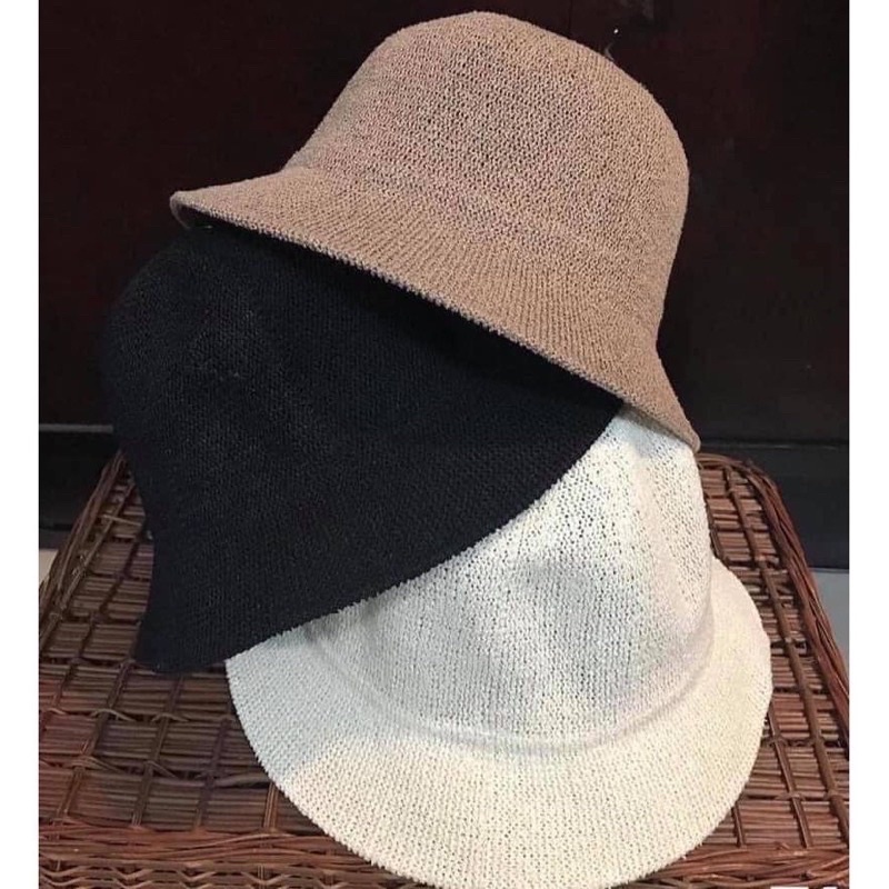 Mũ cói chữ M phong cách Hàn Quốc siêu hot - SL07