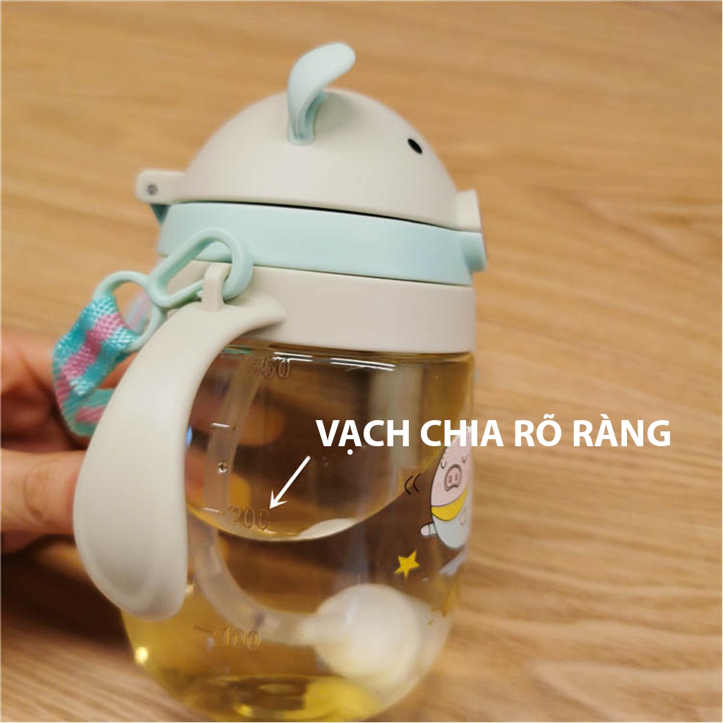 Bình Tập Uống Nước Cho Bé, Cốc Uống Nước Cho Bé 250ml
