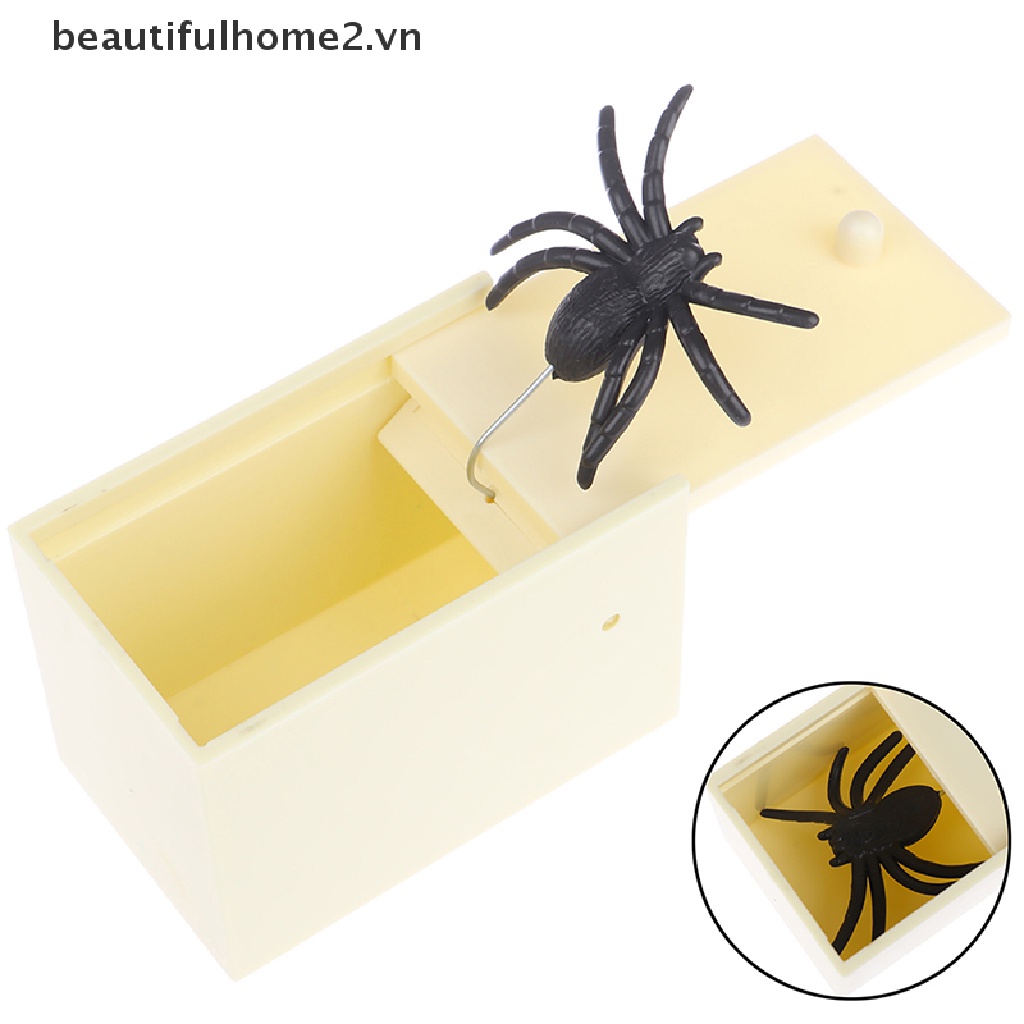 Hộp Nhện Giả 2.Vn Halloween Vui Nhộn