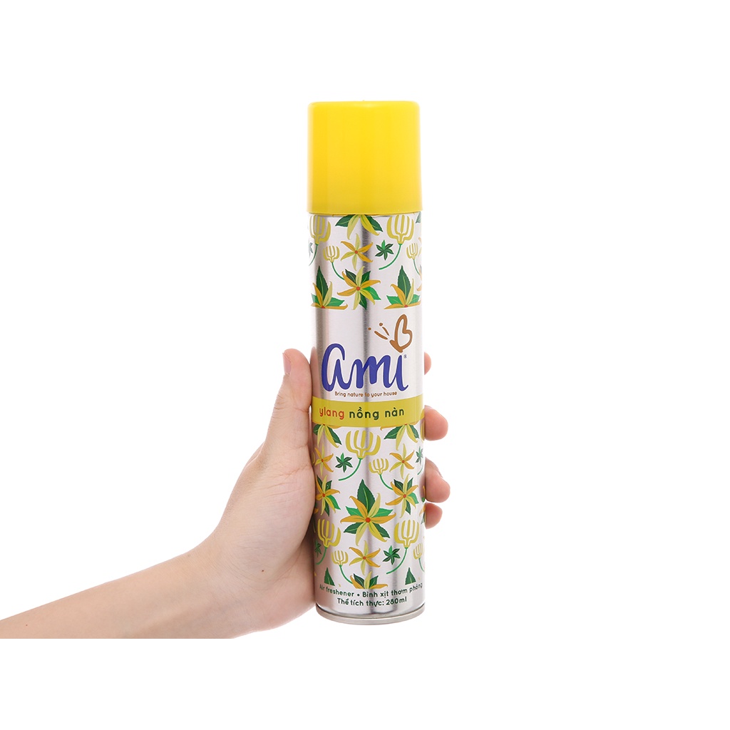 Xịt phòng Ami Chai xịt thơm văn phòng Ami KHÔNG GÂY KÍCH ỨNG DA