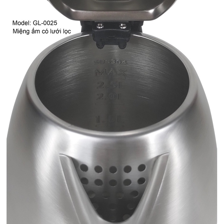 Bình đun siêu tốc Gali GL-0025