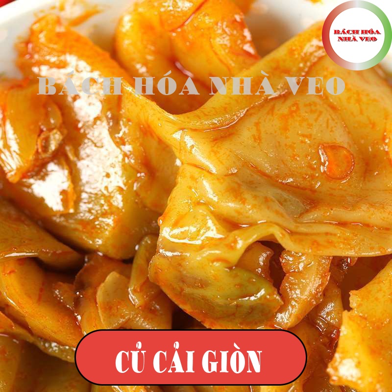 [Lẻ] Củ Cải Ăn Liền, Xào, Ăn Kết Hợp Cháo, Hàng Chuẩn, Siêu Ngon Gói 70g (Cay Nhẹ), Date Mới