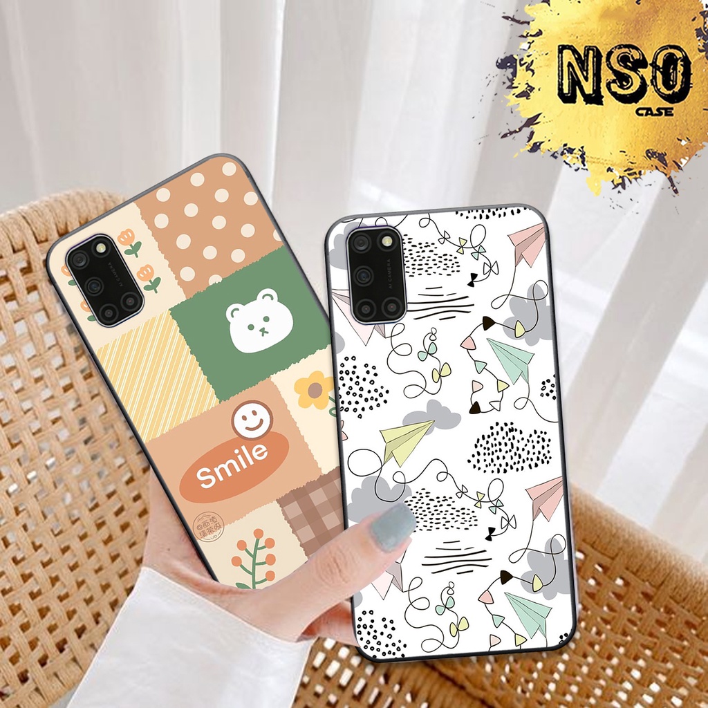 Ốp Oppo A52 /A92/A53 in hình hoa lá đẹp