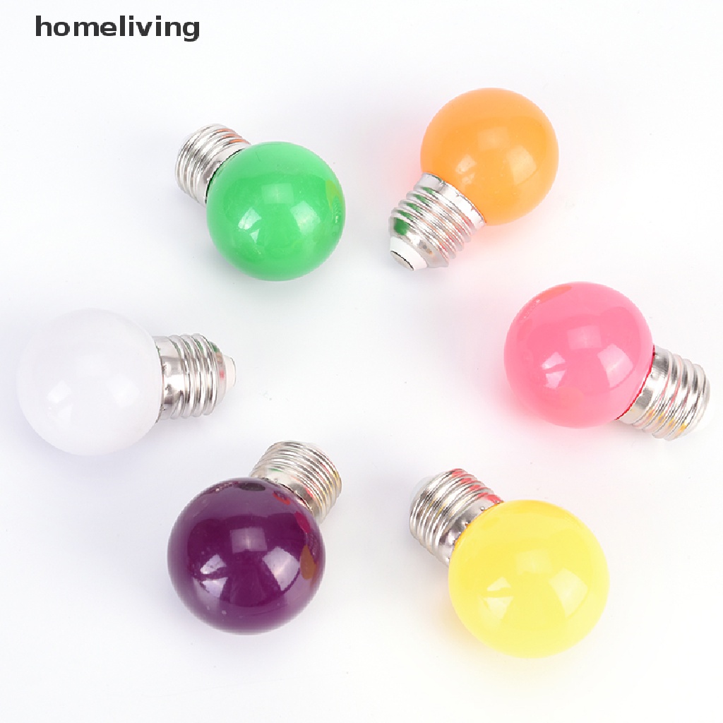 Bóng Đèn LED mini 2W E27 Ánh Sáng Trắng / Xanh Dương / Đỏ / Xanh Lá / Vàng