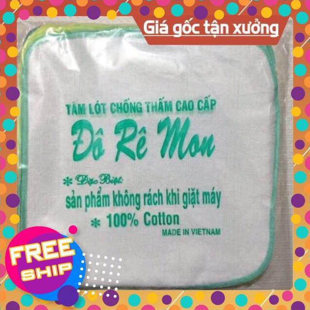 GIẢM GIÁ Combo 10 Tấm lót chống thấm Đô Rê Mon= 1 túi