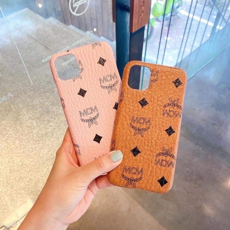 Ốp da IPhone MCM siêu sang - ốp cứng mcm 7plus/ X / Xsmax / 11/ 11pro /11promax/12 /12pro /12promax | BigBuy360 - bigbuy360.vn