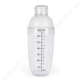 Bình Lắc Nhựa Vạch Đen 500ml 700ml