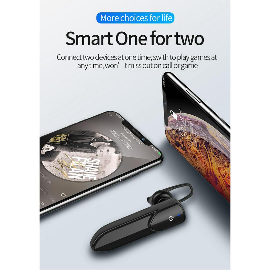 Tai Nghe Bluetooth Không Dây Mini V19 Kèm Mic