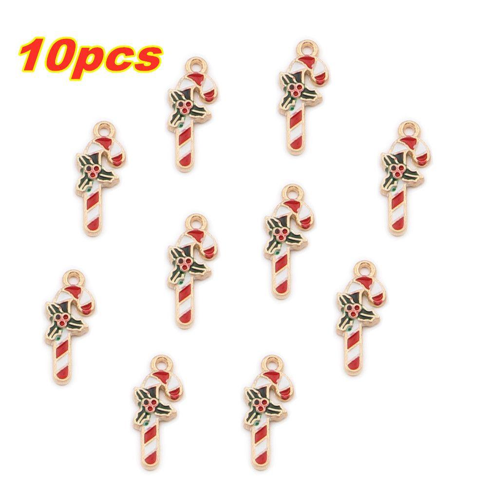 Set 10 Chuông Nhỏ Xinh Xắn Dùng Để Trang Trí Cây Thông Giáng Sinh