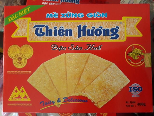 Mè xửng giòn Thiên Hương dạng hộp Loại đặc biệtHuế