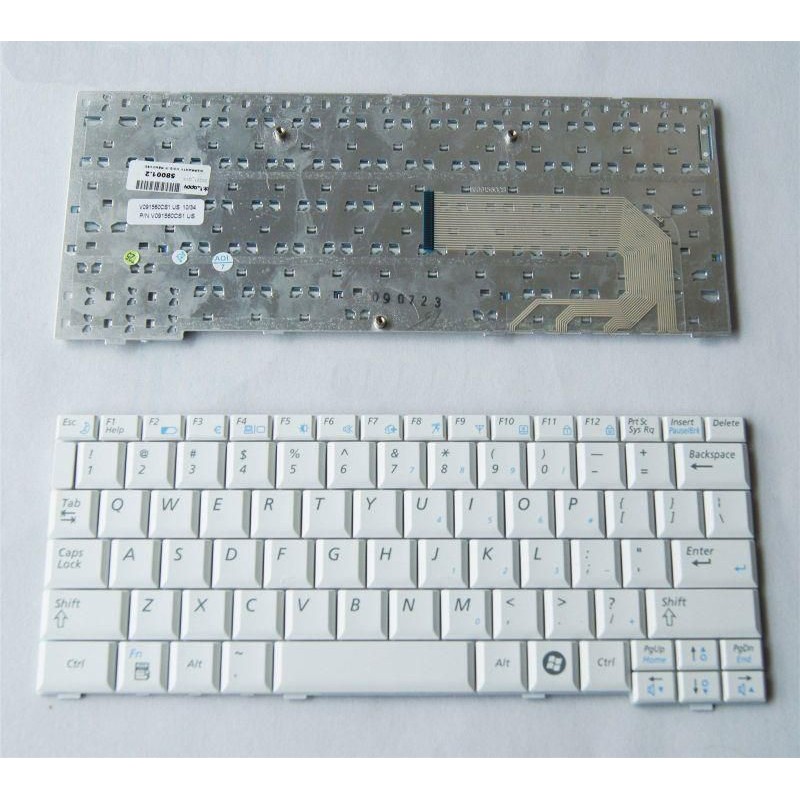 Bàn Phím Laptop Samsung N120 N510 Đen + Trắng