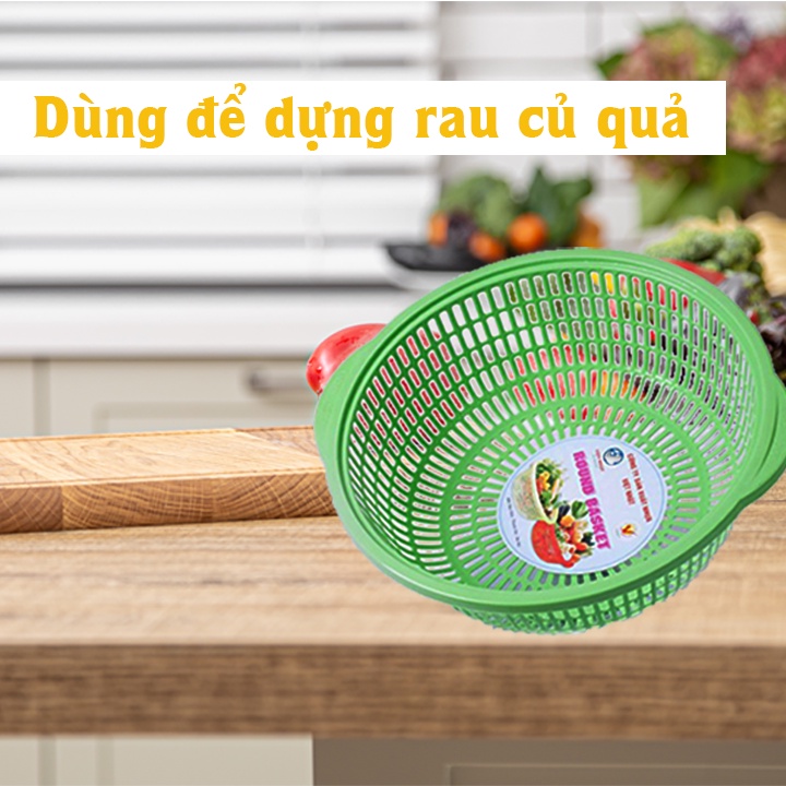 Rổ tai đựng rau, hoa quả Việt Nhật tiện dụng (MS: 3501) – Buôn rẻ 01402