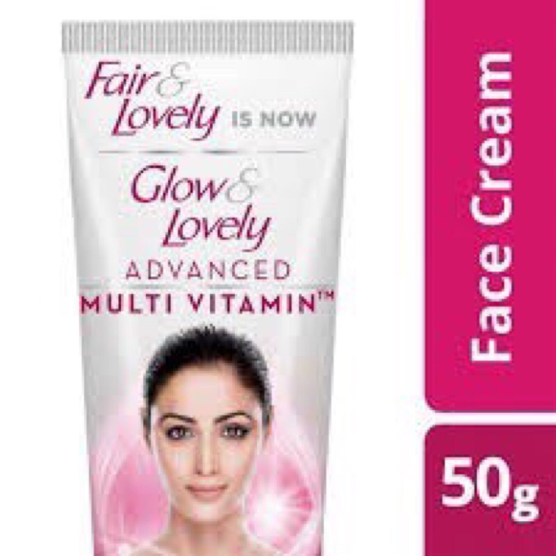 Fair & Lovely Is Now Glow & Lovely Advanced Multi Vitamin Face Cream, Original Formula 50g