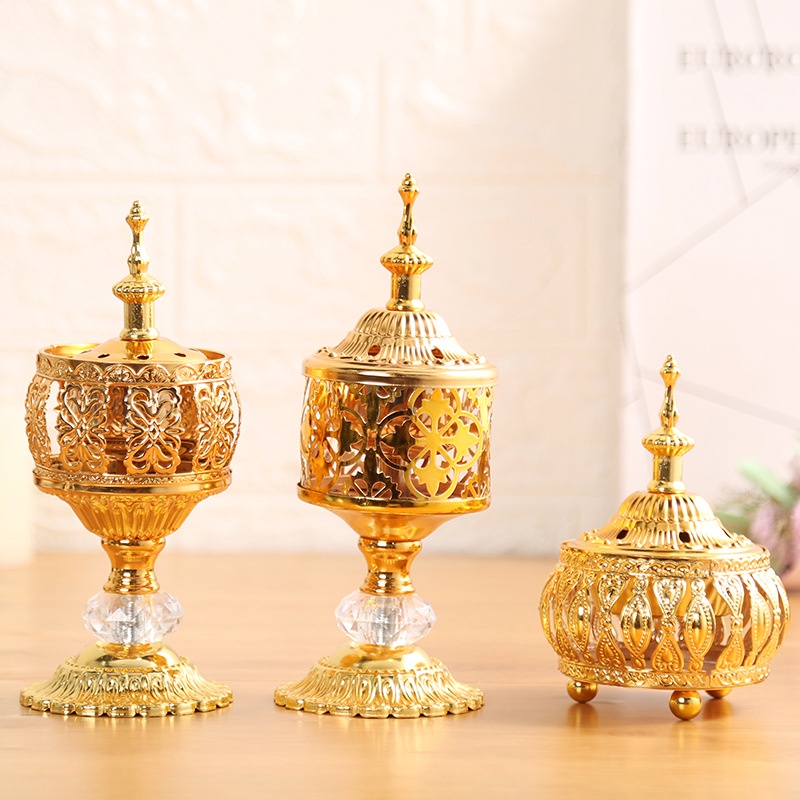 Giá đỡ đốt trầm hương bằng gỗ đàn hương phong cách châu Âu sáng tạo
