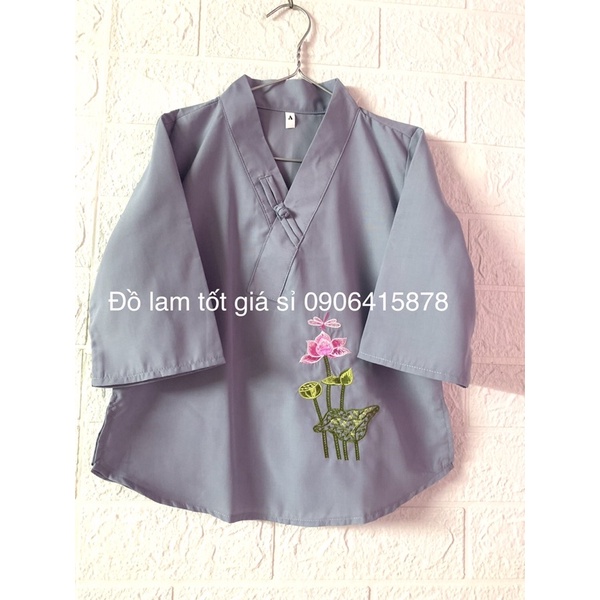 Đồ Lam đi chùa Lễ Phật Bé Gái - Mẫu mặc cặp với Mẹ luôn nhé ☺️