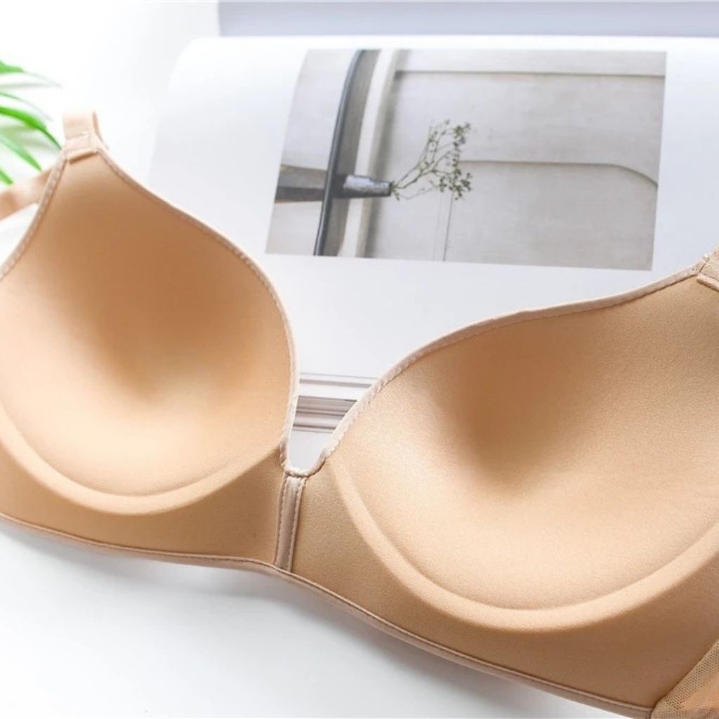 Áo ngực su nữ không gọng mút mỏng, áo lót đệm mỏng mặc thoải mái JOCOSI A799