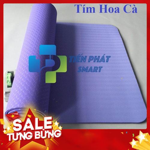 Combo Thảm yoga 6mm TPE 2 lớp + chai xịt vệ sinh ( kèm túi lưới) - HOT