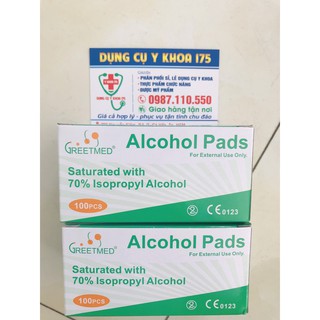 Alcohol Pads: côn khô tiện dụng vệ sinh dụng cụ y khoa