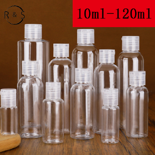 Bình nước nhựa trong suốt 10ml, 20ml, 30ml, 50ml, 60ml, 100ml,120ml