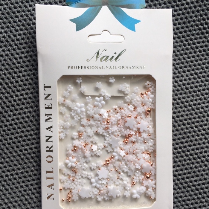 " Hàng chất lượng " Charm ngôi sao bi nhỏ đồng  NAIL PROFESSIONAL NAIL ORNAMENT.