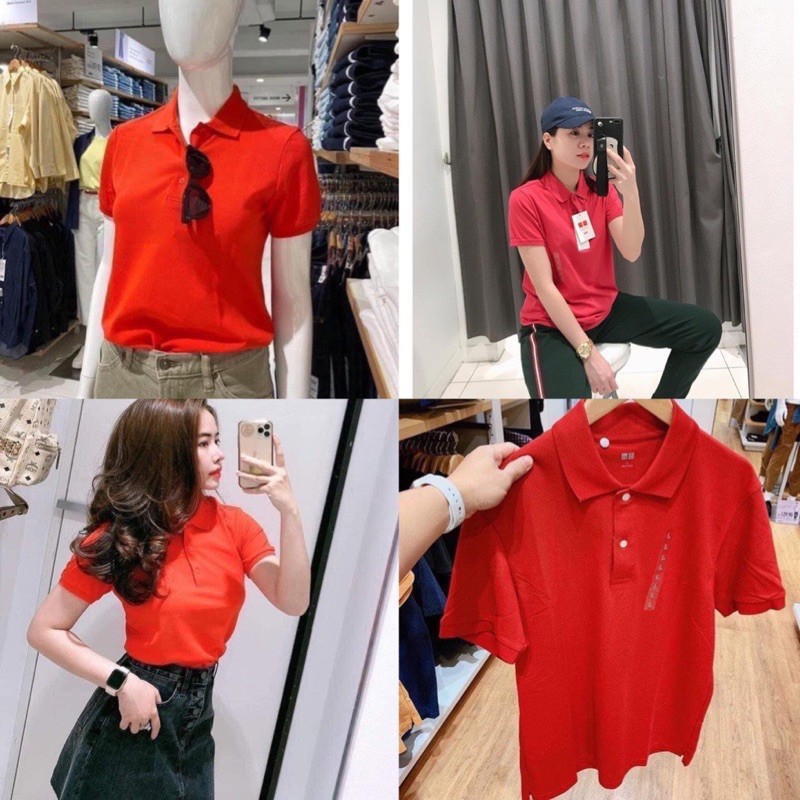 BÁN SỈ ÁO POLO CỔ BẺ UNJ 6M CHO NỮ