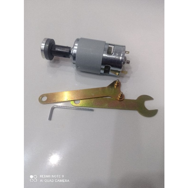 Combo lắp máy cắt, máy mài dùng motor 775 12V