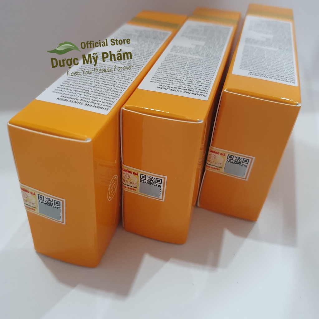 Kem chống nắng vật lý nâng tone Sumdfine SPF50 PA+++