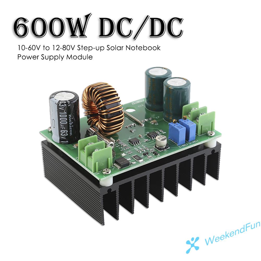 Mô Đun Năng Lượng Mặt Trời 600w Dc/Dc 10-60v To 12-80v