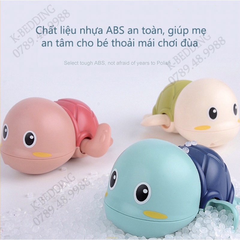 Đồ chơi Rùa, Vịt, Cá, Cua thả bồn tắm vặn dây cót siêu đáng yêu cho bé - TiNa’s House