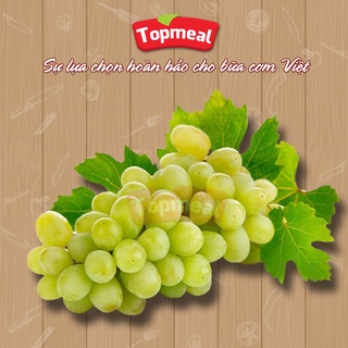 Hcm - nho xanh nhập khẩu topmeal -