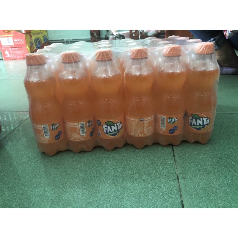 Fanta Cam 390ml (24 Chai)