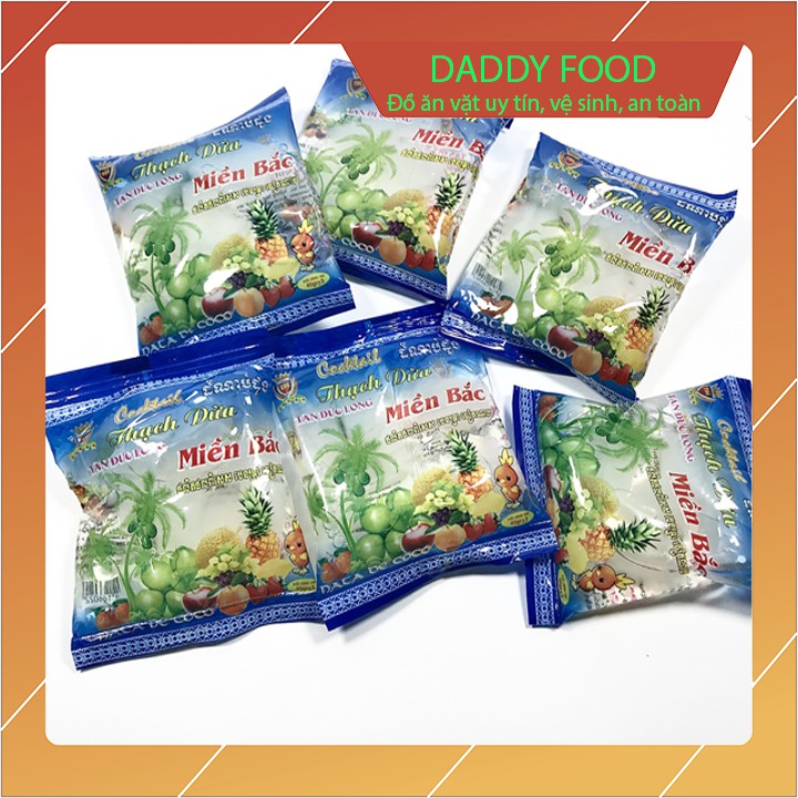 Thạch dừa miền bắc bịch 1kg 20 gói hàng mới sản xuất, tha hồ sử dụng