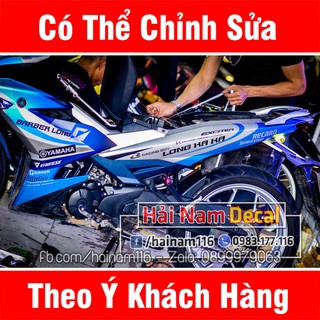 Tem Trùm Exciter 150 Xanh Bạc 47