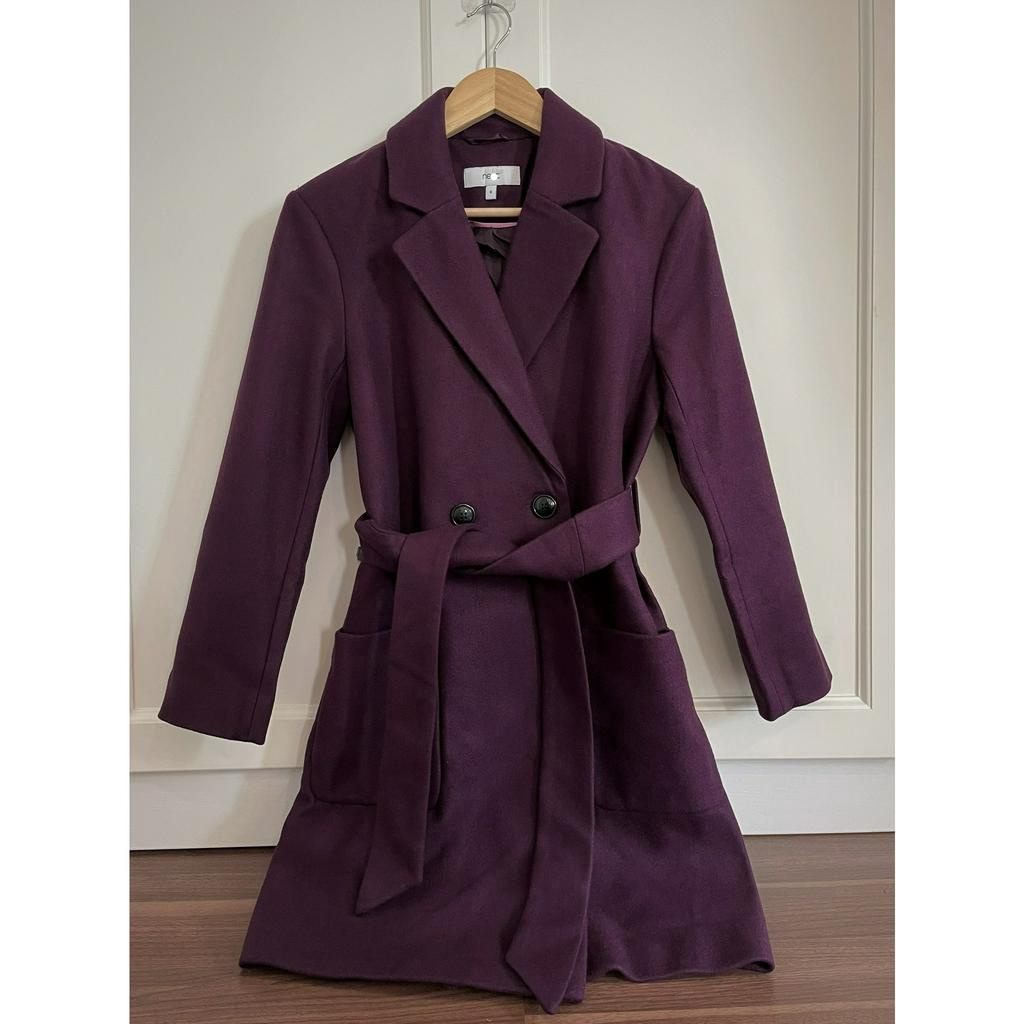 Áo khoác dạ //ext UK dành cho Nữ. Vải wool 2 lớp dày dặn, sang trọng. Hàng chính hãng, xịn 100%.