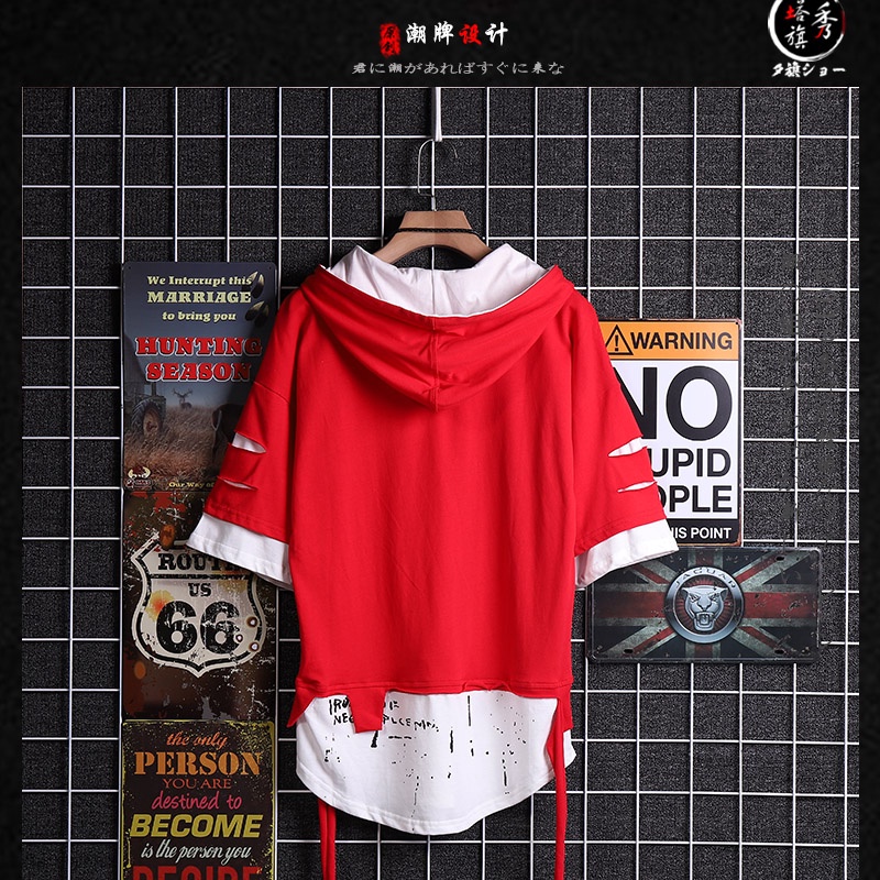 Áo hoodie phong cách hiphop Nhật Bản cá tính