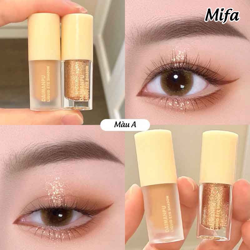 Phấn Mắt Dạng Lỏng Daimanpu Sáng Bóng Liquid Eyeshadow Sang Chảnh Hàng Nội Địa Trung