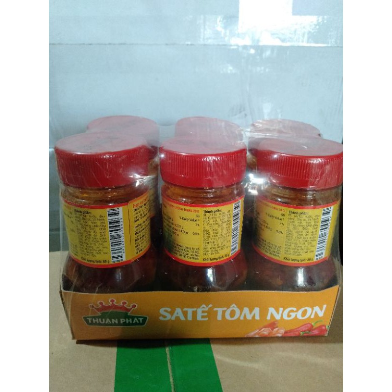 SATẾ TÔM NGON THUẬN PHÁT [hủ 85g]