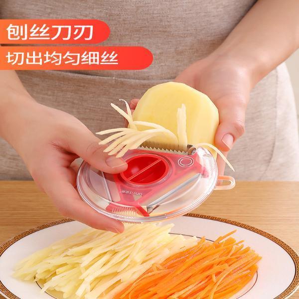 Dụng Cụ Gọt Vỏ Rau Củ Quả Ba Trong Một Đa Năng Dành Cho Nhà Bếp