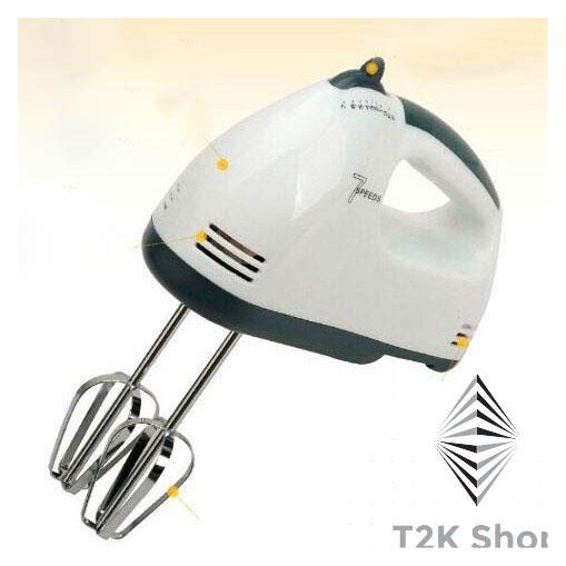 [SỈ RẺ] Máy Đánh Trứng Cầm Tay, Máy Đánh Trứng Mini Cao Cấp 7 Tốc Độ Công Suất 180W Mạnh Mẽ - Hoạt Động Êm Ái