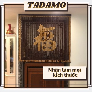 Rèm hạt gỗ phong thủy bàn thờ Bồ đề đẹp giá rẻ, Làm theo kích thước yêu cầu - Nội thất TADAMO