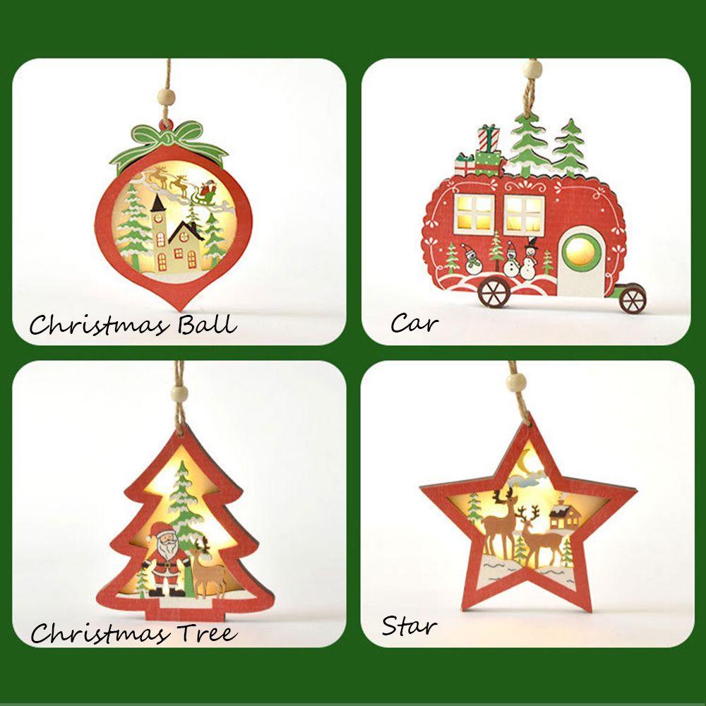 CONOPERY Cây Thông Giáng Sinh Năm Mới Có Đèn Led Độc Đáo Trang Trí Nhà Cửa